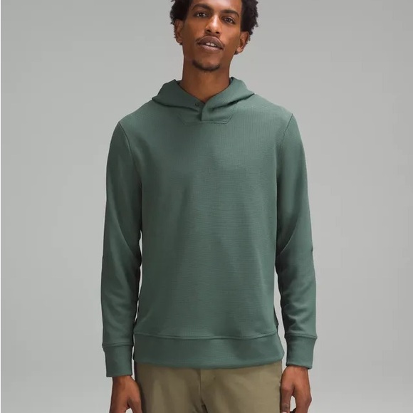 Lululemon Men’s Shift Stitch Hoodie Size XXL Dark Forest Green - Picture 12 of 12